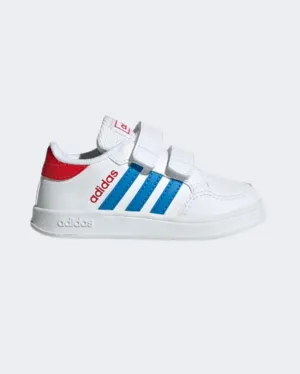 Adidas Breaknet Infant-Unisex Sportswear Shoes White/Blue/Red Gw2902