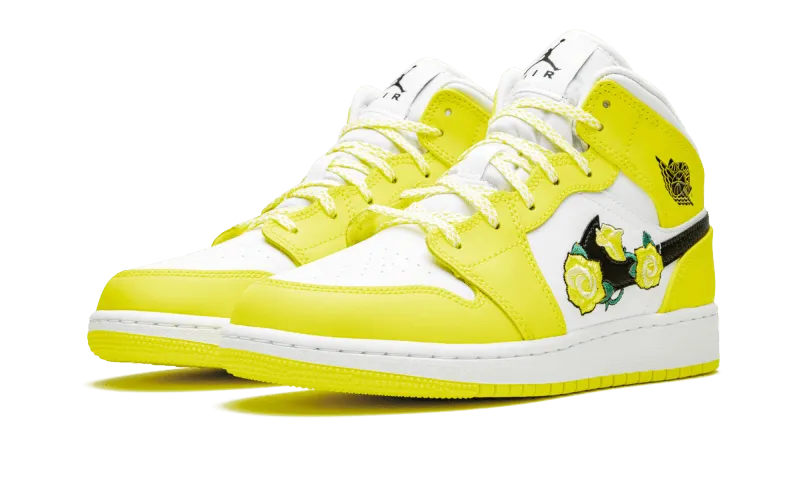 Air Jordan 1 Mid Dynamic Yellow