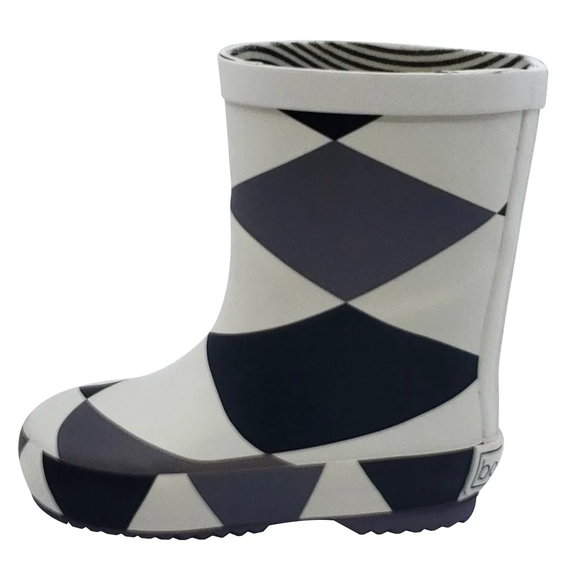 Boxbo Damier Girl's and Boy's Rain Boot