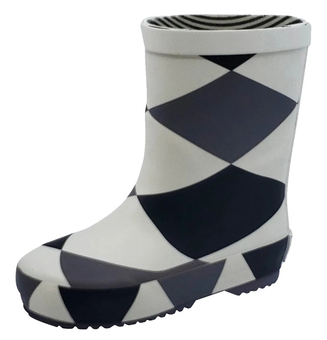 Boxbo Damier Girl's and Boy's Rain Boot