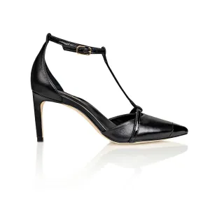 Desiree Black Nappa / Black Patent