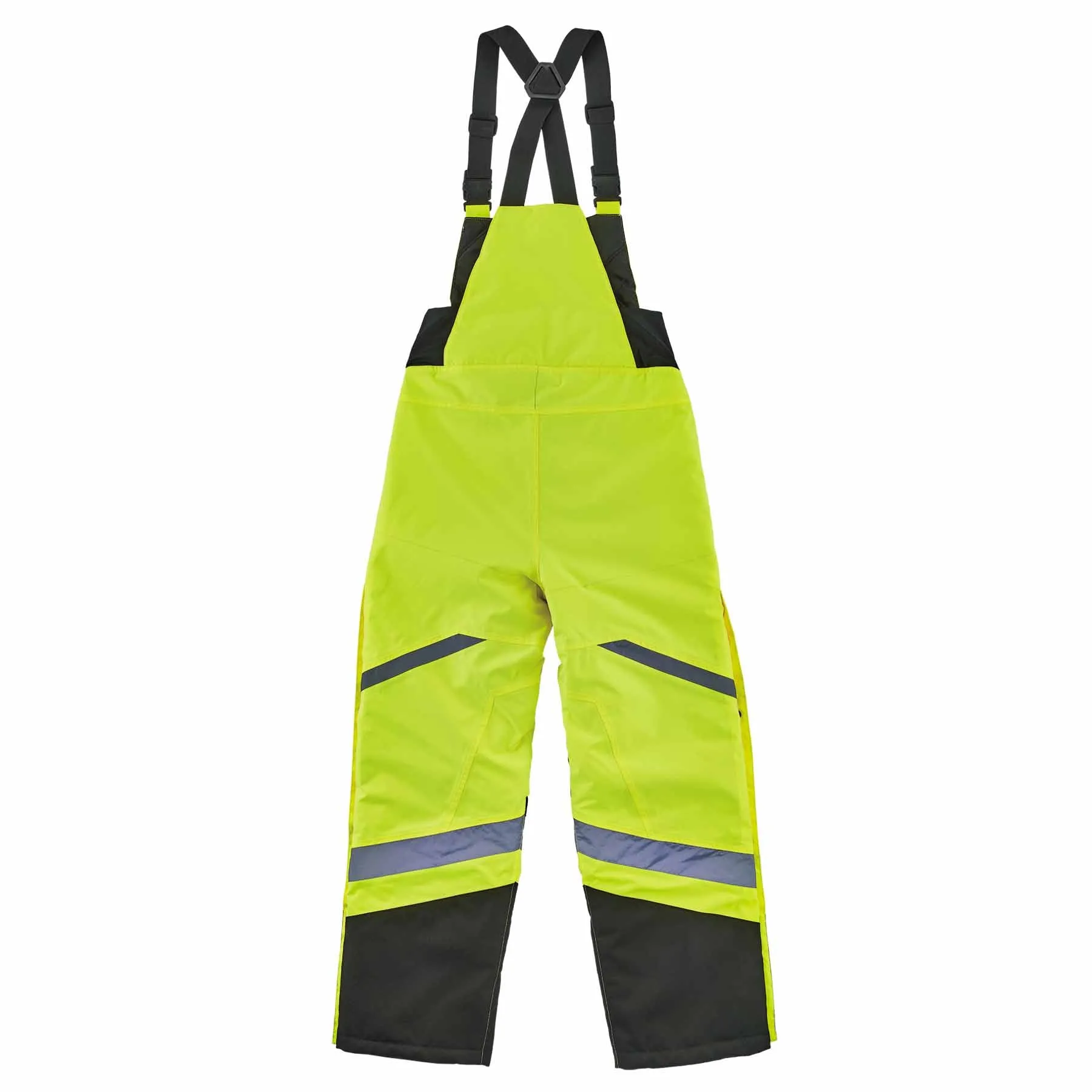 Ergodyne 25524 8928 L Lime Class E Hi-Vis Insulated Bibs