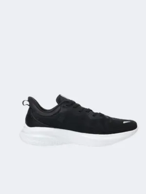 Erke Men Running Shoes Black/White