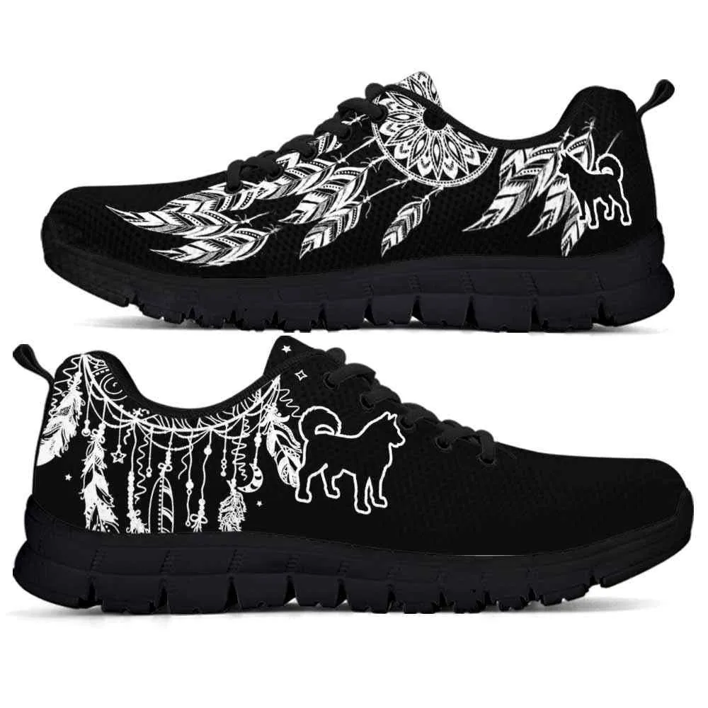 Husky Sneaker, Husky Dreamcatcher Sneakers Running Shoes Gift Women Men, Husky Shoes