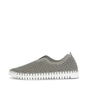 Ilse Jacobsen Women's Tulip 139 Perfed Slip On in Grey