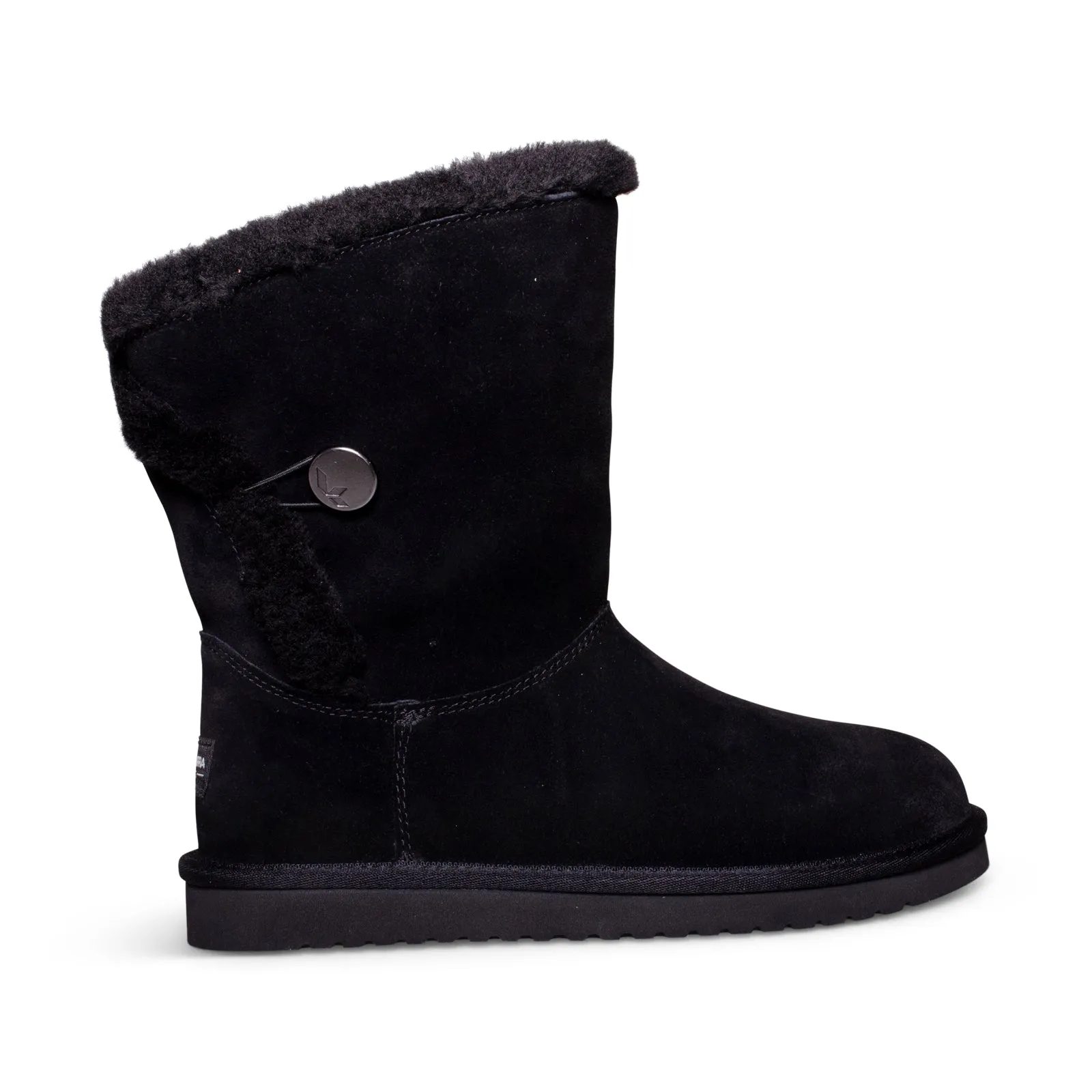 Koolaburra By UGG Alamie Short Black Boots - Women's