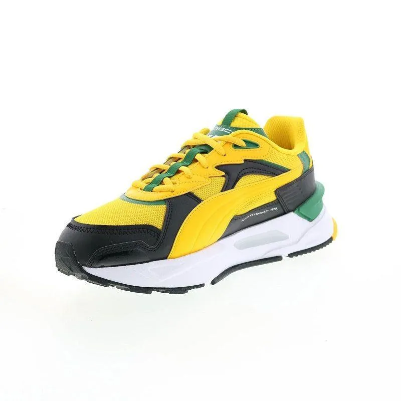 Puma Men's Porsche Legacy Mirage Sport Asphalt Shoes - Yellow / Green / White / Black