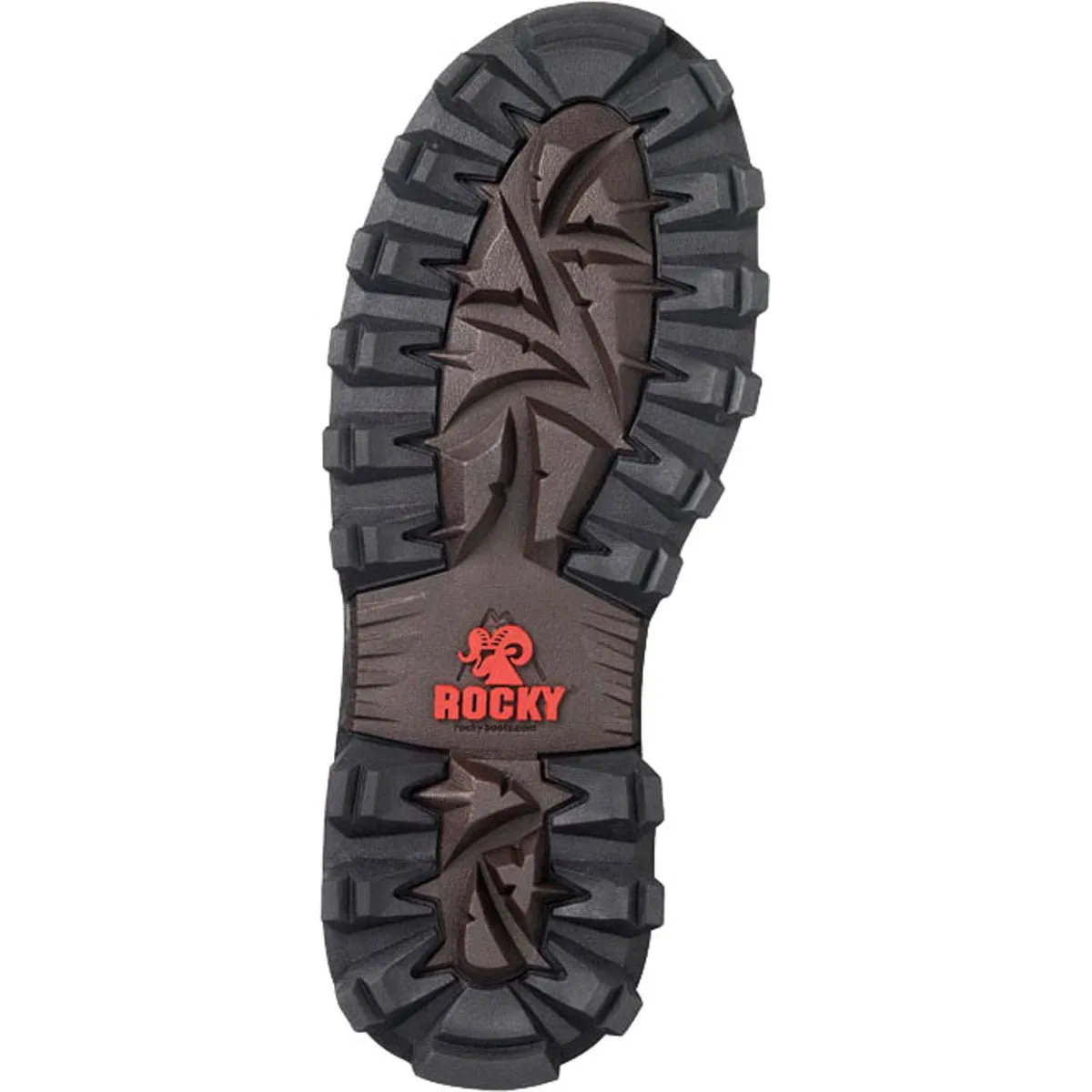 Rocky Kids Boys Brown Nylon Bearclaw Waterproof Insulated Hiking Boots