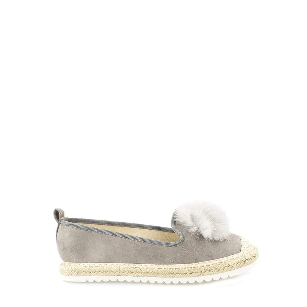 Sandi Slip On Pom Pom Espadrille Pump