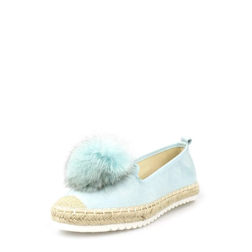 Sandi Slip On Pom Pom Espadrille Pump