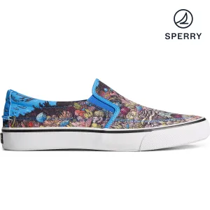 Sperry x Kerby Men's Striper II Utopia Slip On Sneaker - Blue (STS24458)