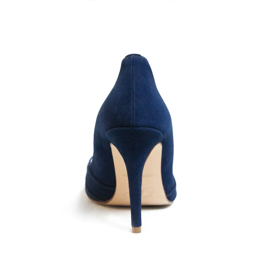 The Julie Pumps - Navy