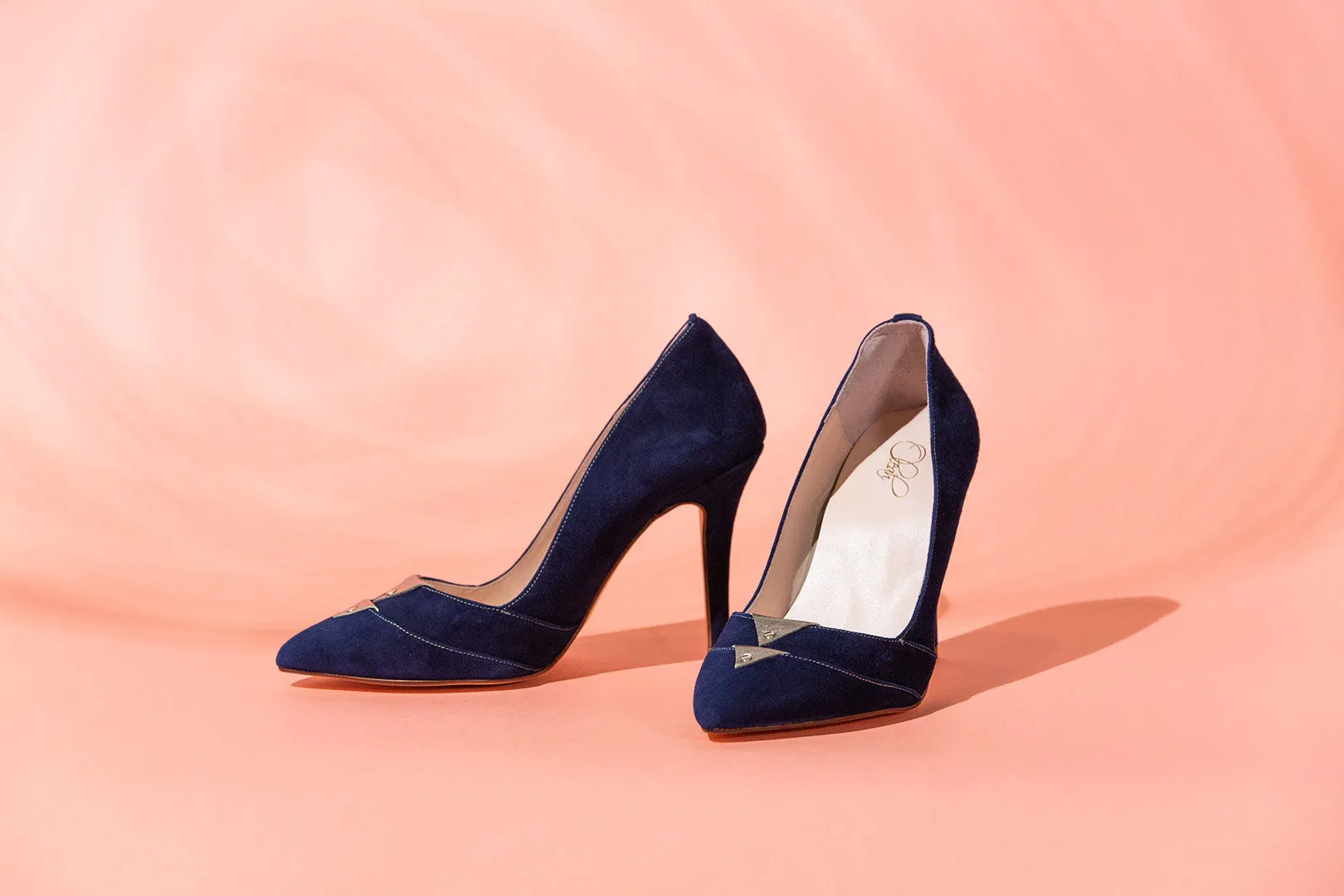 The Julie Pumps - Navy