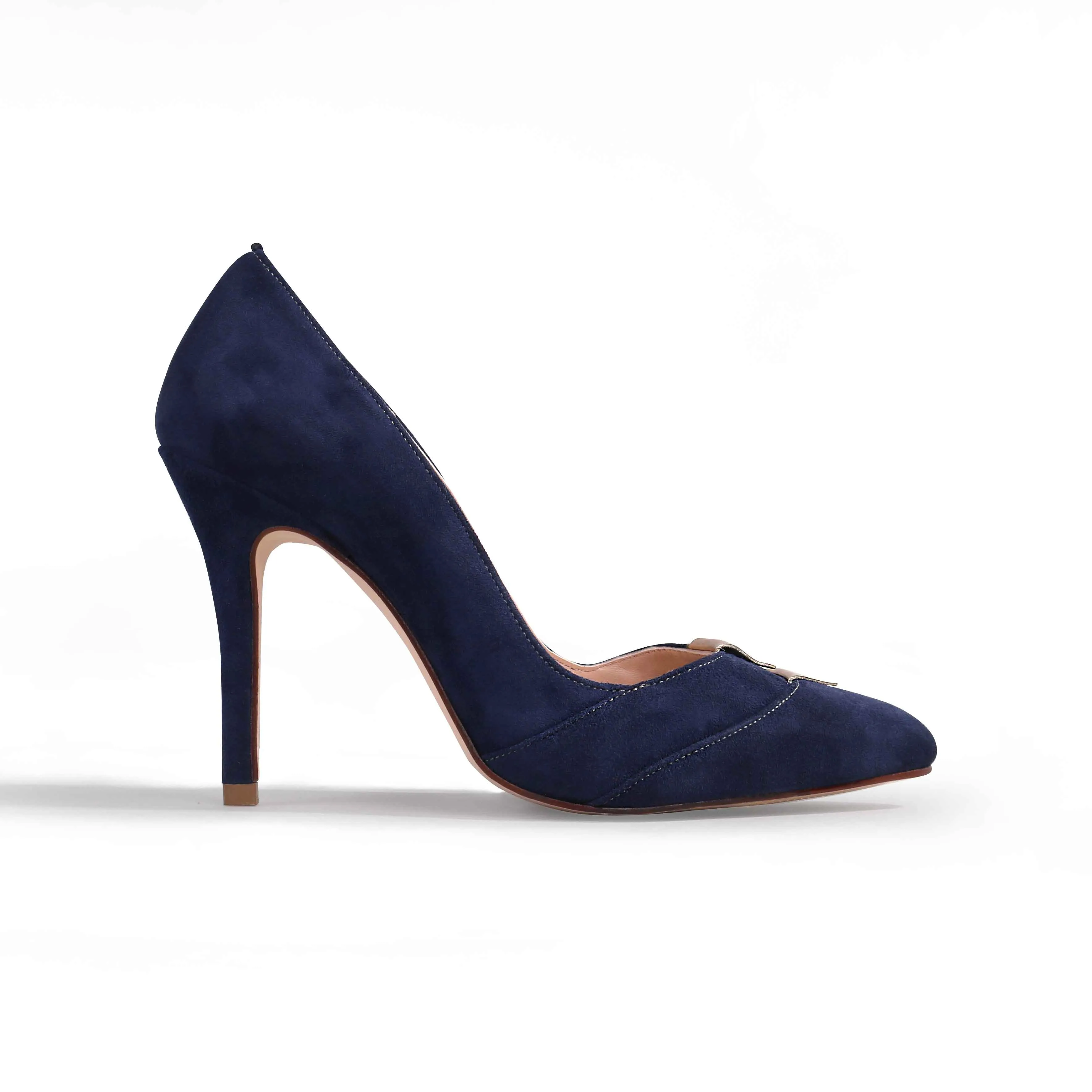 The Julie Pumps - Navy